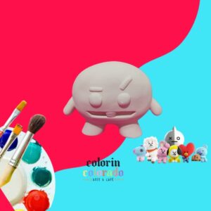 Figura de cerámica personaje BTS