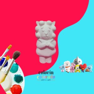 Figura de cerámica personaje BTS